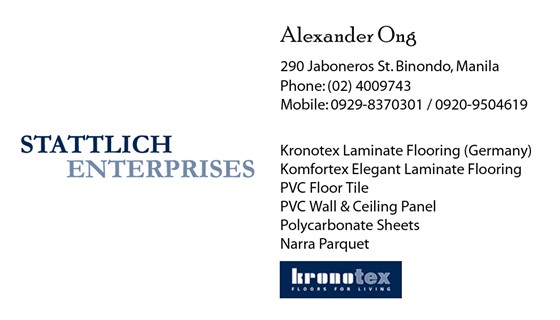 Business cards: Stattlich 2