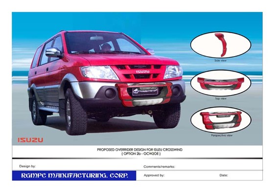 Print: Car accessories bumper