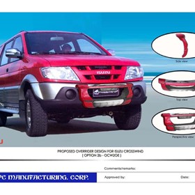 Print: Car accessories bumper
